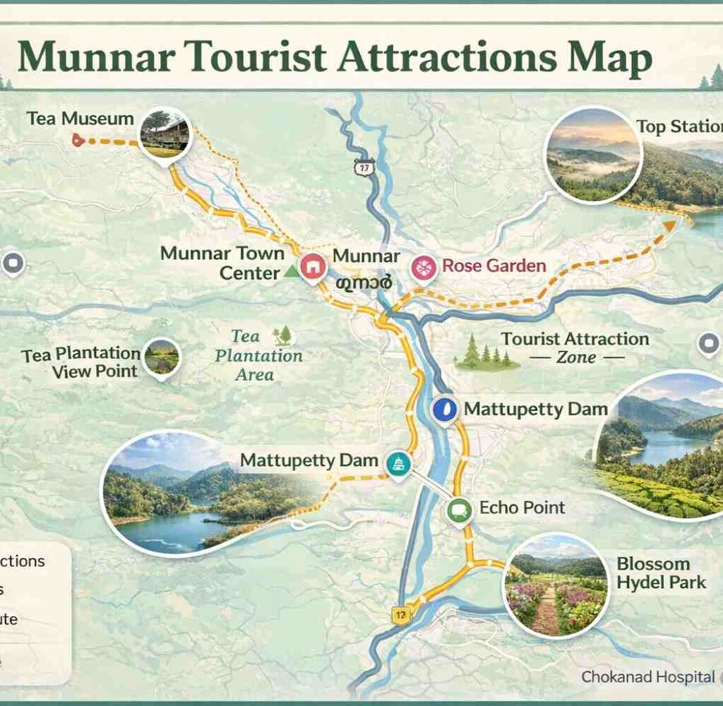 Introduction to Munnar: Why Munnar is Famous for Tea Gardens, Scenic Hills, and Wildlife